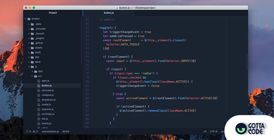 ادیتور برنامه نویسی Atom